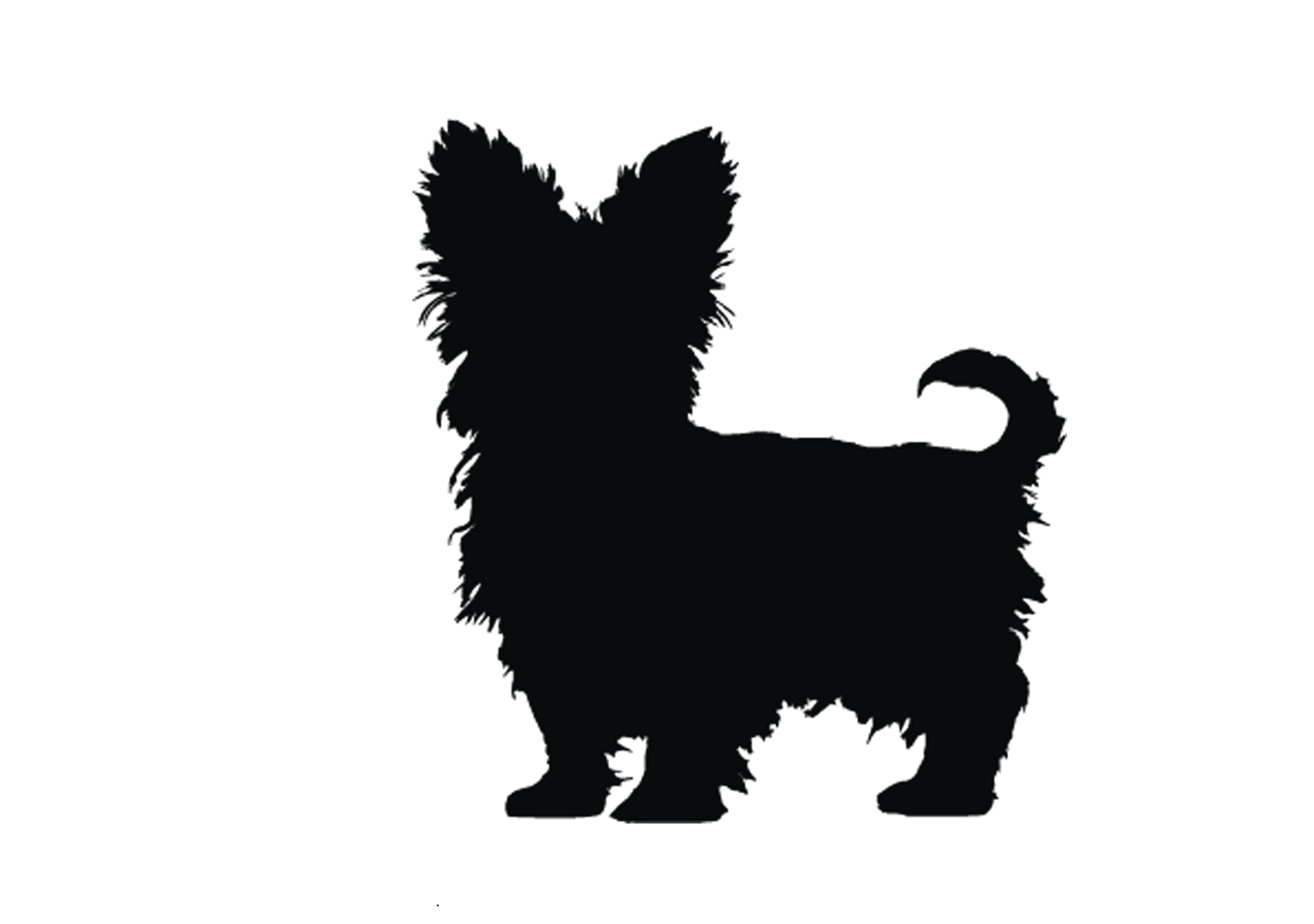 Vinyl Decal / Laptop Sticker/ Car Decal / Phone Sticker Yorkshire Terrier Yorkie