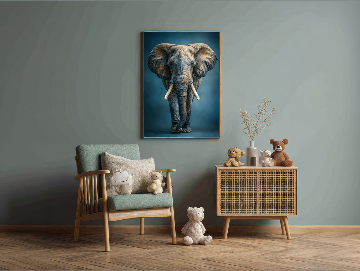 Zoo Elephant Digital Download Wall Art