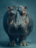 Zoo Hippo Digital Download Wall Art