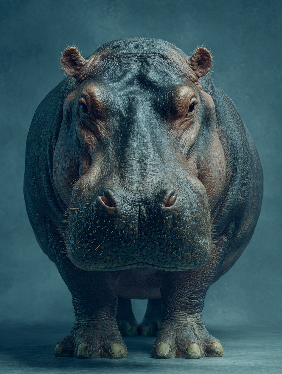 Zoo Hippo Digital Download Wall Art