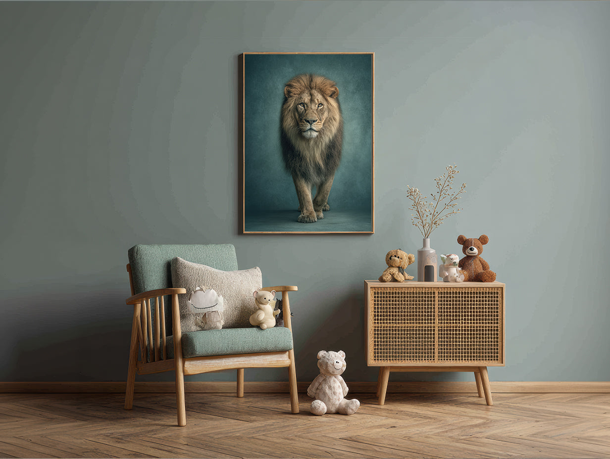 Zoo Lion Digital Download Wall Art